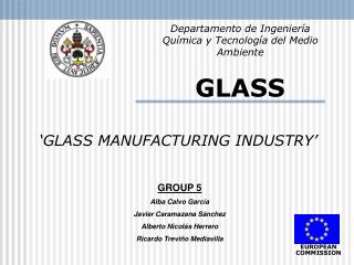 Departamento de Ingeniería Química y Tecnología del Medio Ambiente