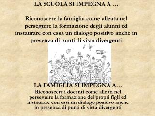 LA FAMIGLIA SI IMPEGNA A…