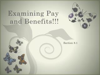 Examining Pay and Benefits!!!