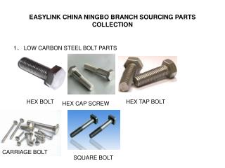 EASYLINK CHINA NINGBO BRANCH SOURCING PARTS COLLECTION