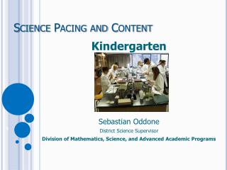 Science Pacing and Content