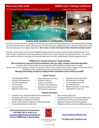 Luxury and Location in Celebration, Florida!