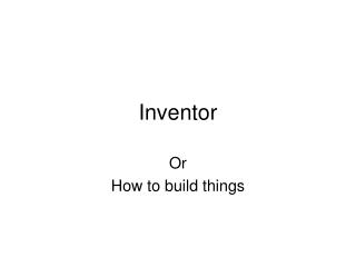 Inventor