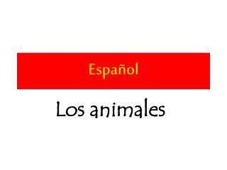 Espa ñol