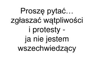 Myśli drażniące… budujemy dysonans poznawczy