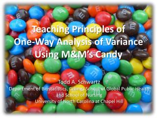 Teaching Principles of One-Way Analysis of Variance Using M&M’s Candy