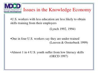 U.S. workers with less education are less likely to obtain skills training from their employers