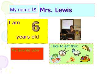 Mrs. Lewis