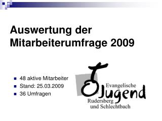 Auswertung der Mitarbeiterumfrage 2009