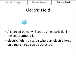 Electric Field