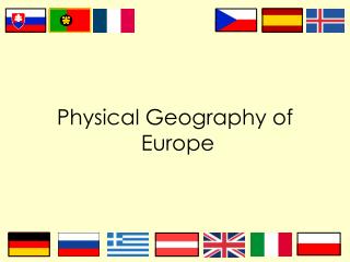 Physical Geography of Europe