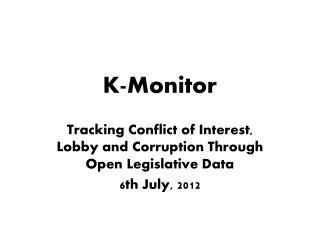 K-Monitor