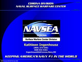 NSWC Corona-MS SCAT KI June 2002