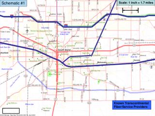 Known Transcontinental Fiber/Service Providers