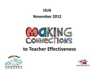 ISLN November 2012