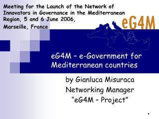 eG4M – e-Government for Mediterranean countries