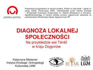 DIAGNOZA LOKALNEJ SPOŁECZNOŚCI