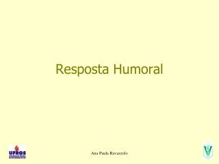 Resposta Humoral