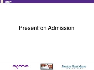 Present on Admission