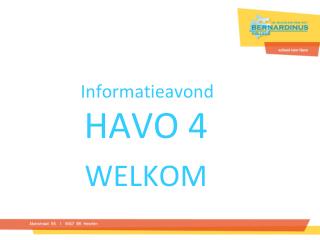 Informatieavond