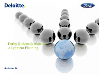 Entity Rationalization &amp; Alignment Planning