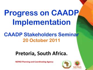 NEPAD Planning and Coordinating Agency