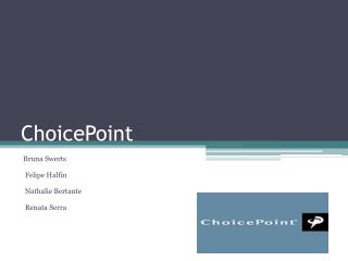 ChoicePoint