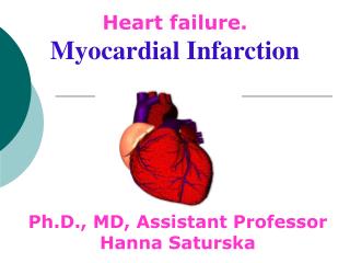 Heart failure. Myocardial Infarction