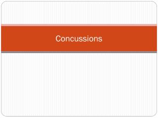 Concussions