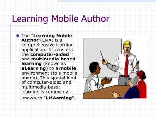 Learning Mobile Author