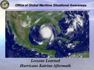 Office of Global Maritime Situational Awareness
