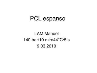 PCL espanso