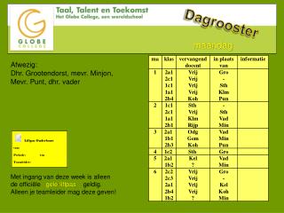 Dagrooster