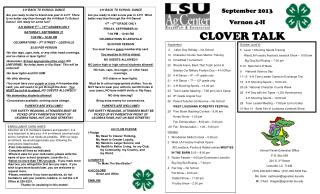 CLOVER TALK