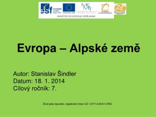 Evropa – Alpské země