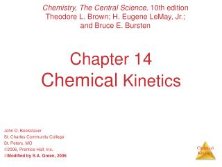 Chapter 14 Chemical Kinetics