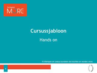 Cursussjabloon