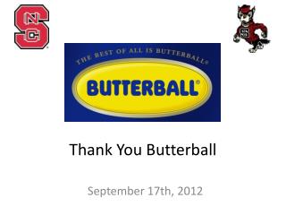 Thank You Butterball