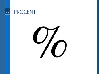 PROCENT
