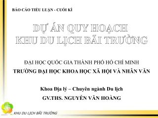 ĐẠI HỌC QUỐC GIA THÀNH PHỐ HỒ CHÍ MINH TRƯỜNG ĐẠI HỌC KHOA HỌC XÃ HỘI VÀ NHÂN VĂN