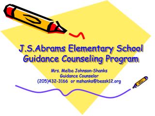 J.S.Abrams Elementary School Guidance Counseling Program