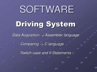 SOFTWARE