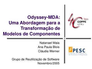 Odyssey-MDA: Uma Abordagem para a Transformação de Modelos de Componentes