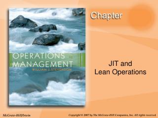 JIT and Lean Operations
