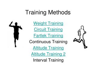 Training Methods