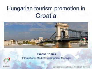 Hungarian tourism promotion in Croatia