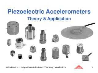 Piezoelectric Accelerometers Theory &amp; Application