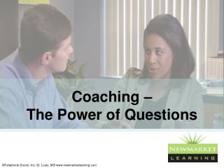 Coaching – The Power of Questions