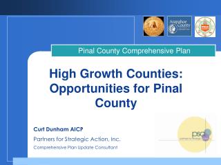 High Growth Counties: Opportunities for Pinal County