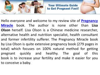 Pregnancy Miracle Review